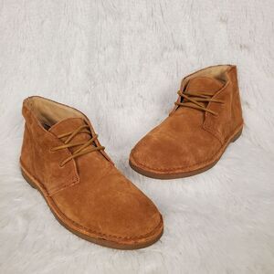 Frye Alex Tan Suede Chukka Boots Youth Size 4 Women's Size 6